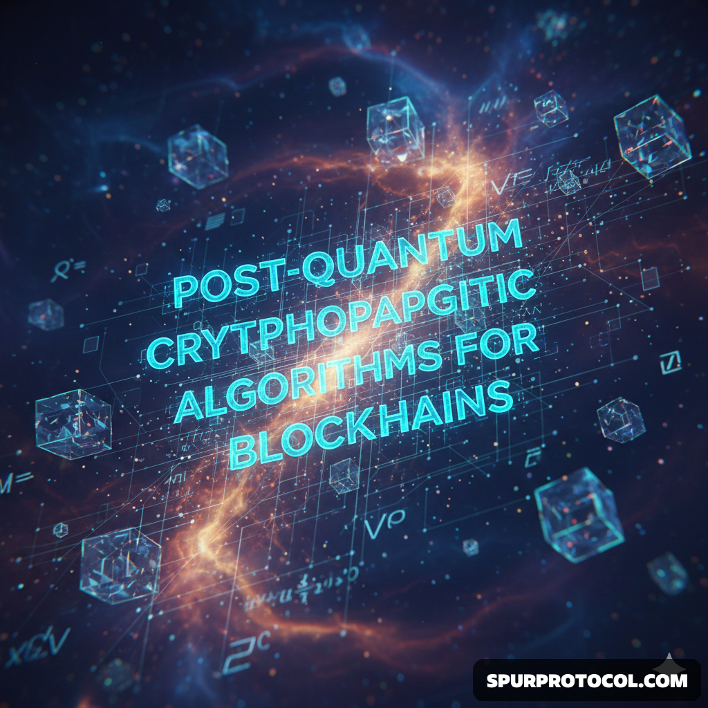 What Is Post-quantum cryptographic algorithms for blockchains - SpurProtocol