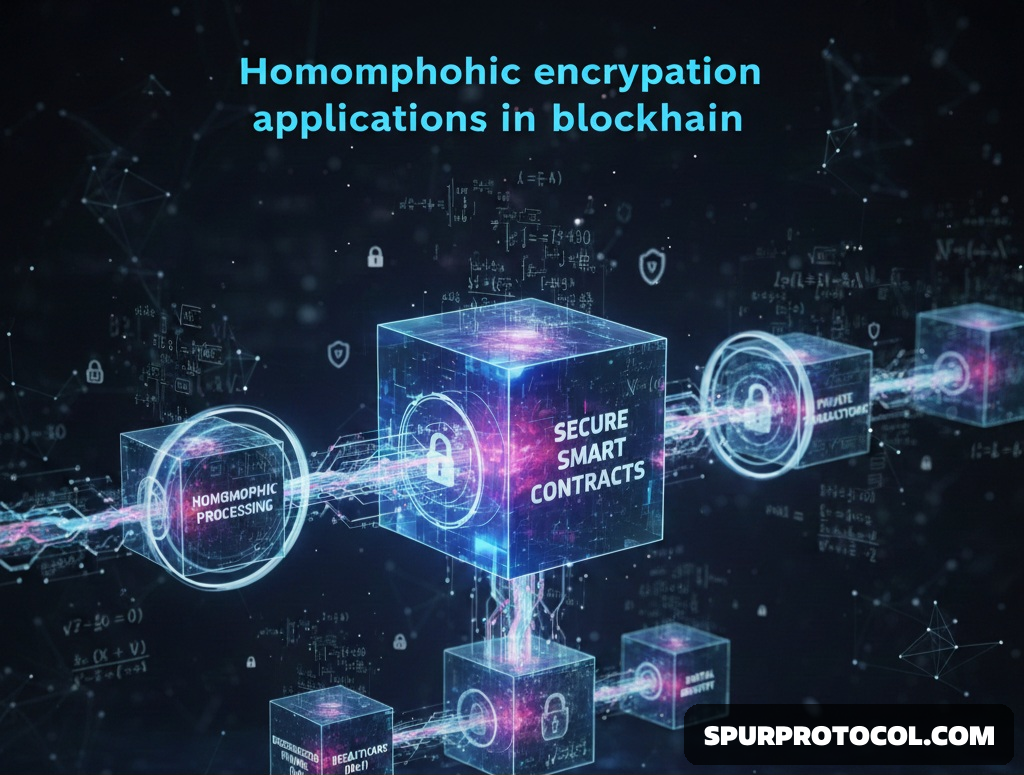 Homomorphic encryption applications in blockchain - SpurProtocol