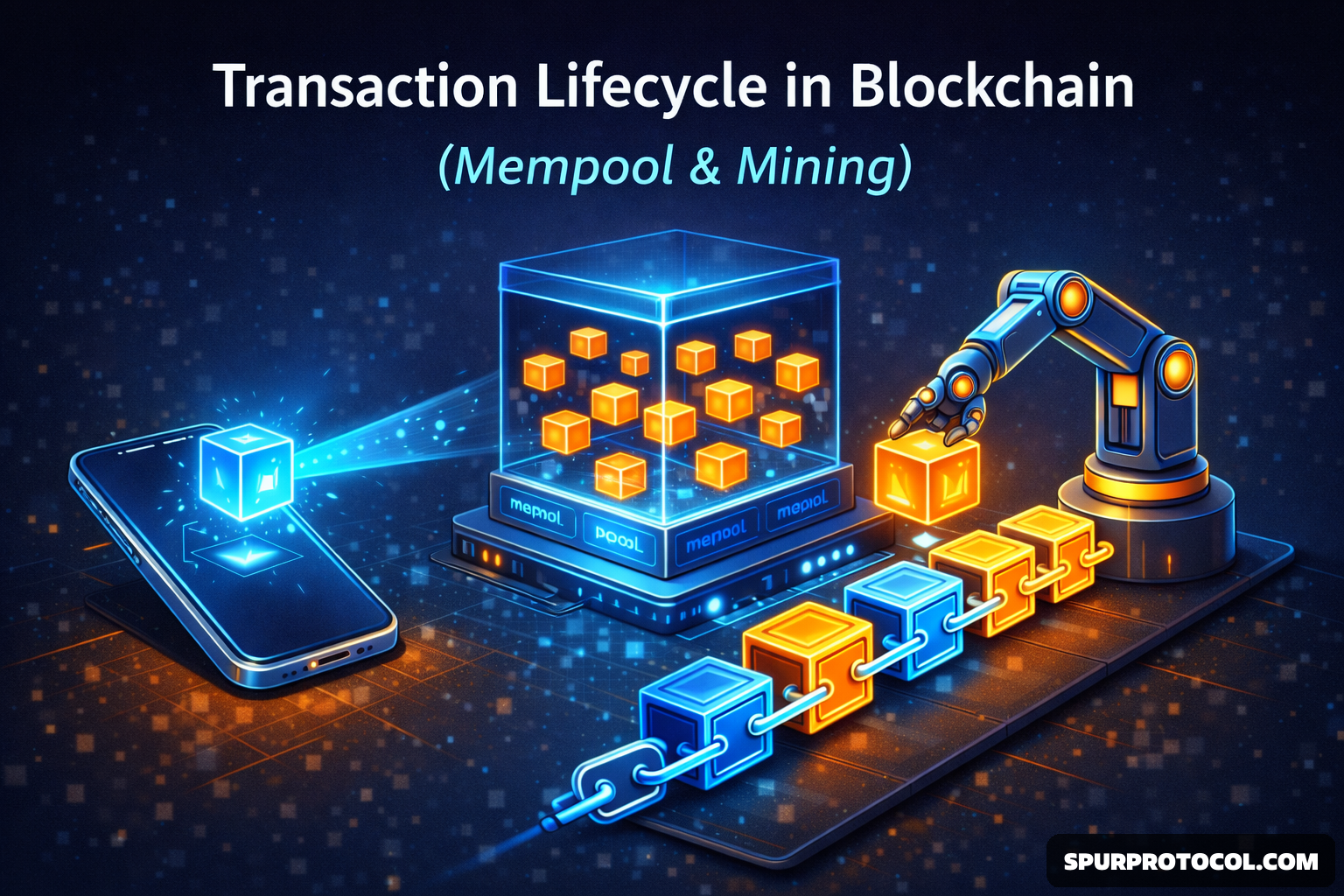 The Journey of a Coin: How a Crypto Transaction Works - SpurProtocol